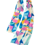 FOLK LAGON ORCHIDEE Шаль 110/190 шелк 100%