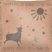 Мыло TAURUS знак зодиака Телец 40гр, аромат апельсиновый цветок