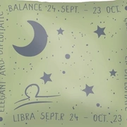 Мыло LIBRA знак зодиака Весы 40гр, аромат черный чай