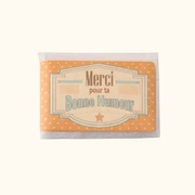 Мыло твердое MERCI Pour ta bon humeur, 50 гр, нежный аромат