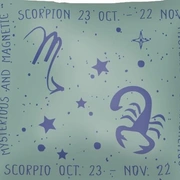 Мыло SCORPIO знак зодиака Скорпион 40гр, аромат мускус