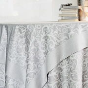 Скатерть OMBELLE perle светло-серый 170х300, 100% хлопок жаккард