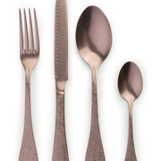 Столовые приборы Herdmar BETTY MAT CHOCO 45 , сталь 18/10, матовый шоколад, 24 шт.