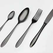 Столовые приборы BELO black55-56, сталь 18/10, черный PVD, 24 шт.