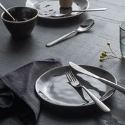 Столовые приборы Herdmar CENTURY ANTHRACITE 107, сталь 18/10, цвет антрацит, 24 шт.