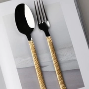 SKIN GOLD ON HANDLE 42-43столовые приборы, золото, сталь 18/10, 24 шт. (6 ложек + 6 вилок + 6 ноже