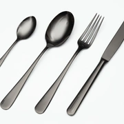 Столовые приборы DUNA black80-81, черный PVD, сталь 18/10, 24 шт.
