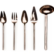 Набор сервировочный из 5 предметов STICK SERVING SET, цвет шоколад