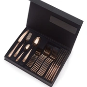 Столовые приборы GUEL COPPER 11, сталь 18/10, цвет медь, 24 шт.