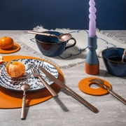 Столовые приборы 1911 CHOCO MAT 120, шоколадный матовый, сталь 18/10, 24 шт.