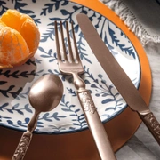 Столовые приборы 1911 CHOCO MAT 120, шоколадный матовый, сталь 18/10, 24 шт.