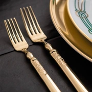 Столовые приборы 1911 GOLD 35, золотой, сталь 18/10, 24 шт.