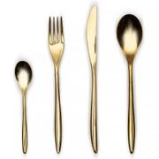 Столовые приборы VINCI GOLD 30, сталь 18/10, золотой, 24 шт.