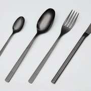 Столовые приборы CAPRI black 70-71 , сталь 18/10, черный PVD, 24 шт.