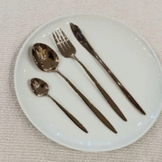 Столовые приборы GRACE COPPER 80 , сталь 18/10, цвет матовый медный, 24 шт.