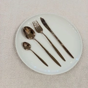 Столовые приборы GRACE COPPER 80 , сталь 18/10, цвет матовый медный, 24 шт.