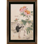 BAIREI:CRANE & PEONYПостер 55х80