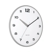 Часы настенные Karlsson BRISK DOME , металл 40х1 см бесшумный механизм, батарейка 1x AA (не входит)