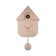 Часы настенные с кукушкой CUCKOO, розовое золото, 21,5х8,5 см, батарейки 3x AA (не входит)