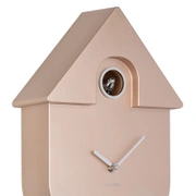 Часы настенные с кукушкой CUCKOO, розовое золото, 21,5х8,5 см, батарейки 3x AA (не входит)
