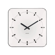 Часы настенные Karlsson SUCINTO DOME SQUARE, 35х4,5см бесшумный механизм, батарейка 1x AA (не вкл)