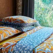 Постельное бельё BOTANICO OCHRE желтый пододеяльник 200х220 простынь 280х320 наволочка 5
