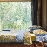 Постельное бельё BOTANICO OCHRE желтый пододеяльник 200х220 простынь 280х320 наволочка 5
