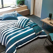 Постельное бельё GRAND LARGE BLEU P AON пододеяльник 200х220 простынь 280х320 наволочка 50х75*2шт