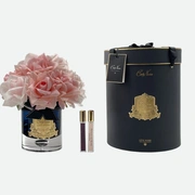 Букет роз GRAND BOUQUET mixed pink, 2 спрея по 10 мл, черная ваза, розов