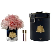 Букет роз GRAND BOUQUET mixed pink, 2 спрея по 10 мл, черная ваза, розов