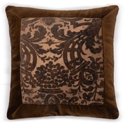 Подушка декоративная Art&Decor на молнии, 45х45, 50% вискоза 50% шелк, ручная шелкография