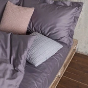 Наволочка с запахом "DAILY BEDDING", ТМ "Luxberry", сатин, сливовый