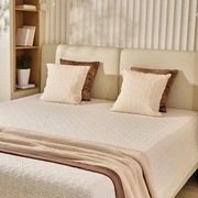 Плед с кантом  "LOUNGE", р-р: 150 х 200см, ТМ "Luxberry" цвет: льняной/мусс мокко