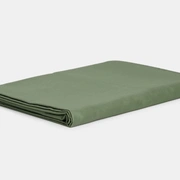 Простыня на резинке хлопок АЛЛЮР хвойный зеленый 160x200x40