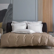 Наволочки с узкой отделкой АЛЛЮР альпийская карамель беж 50x70 (2шт), GERMAN GRASS