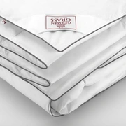 Одеяло пуховое ГРЕЙС в 100% хлопке всесезонное 140x205, GERMAN GRASS