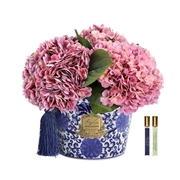 Букет гортензий Cote Noire Oriental hydrangeas Mixed pink, розовый, 2 спрея по 10 мл, 40 x 40 x 34