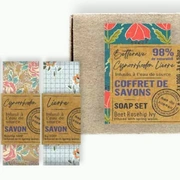 COFFRET 1 Мыло твердое, набор 3 шт*100 гр Betterave + Cynorrhodon + Lierre
