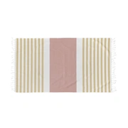 Пляжное полотенце LITTORAL BOIS DE ROSE100х180, хлопок 100%, с оборотной стороны махра, 320 г/м2