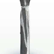 DRAPEEФигура женщины, керамика, японская техника Raku, 35 см