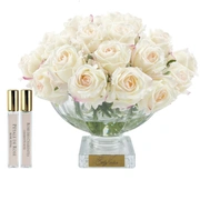 CENTERPIECE ROSE BUDS blush gold Букет из бутонов роз, светло-розовый, золотой декор, 2 спрея по 1