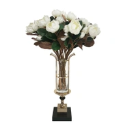 Loose Magnolias whiteВетка с цветами магнолии, белый