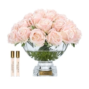 Букет роз Cote Noire Centrepiece bouquet Champagne pink, розовый шампань, 2 спрея по 10 мл, 33 x 33
