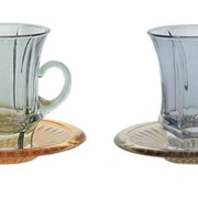 ADA TEA PAIRНабор чайных пар 6шт, хрусталь, H 10