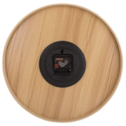 Часы настенные Karlsson PURE black, черный, дерево американская липа, 40х40х4,5см, бесшумный механи