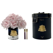 GRAND BOUQUET black glass french pinkБольшой букет роз, 2 спрея по 10 мл, черная ваза, розо