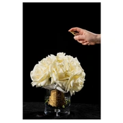GRAND BOUQUET Champagne Большой букет роз, 2 спрея, шампань, ВхШхД 32х26х26 см
