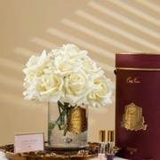 GRAND BOUQUET Champagne Большой букет роз, 2 спрея, шампань, ВхШхД 32х26х26 см