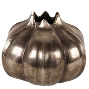 POMEGRANATE VASE .Ваза в форме граната, металл, цвет бронза, H: 18 cm | W: 26 cm | D: 26 cm