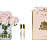 Букет роз Cote Noire Herringbone flowers Champagne pink, розовый шампань, 2 спрея по 10 мл, 21 x 21